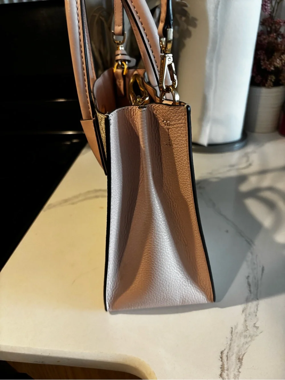 Michael Kors compact satchel